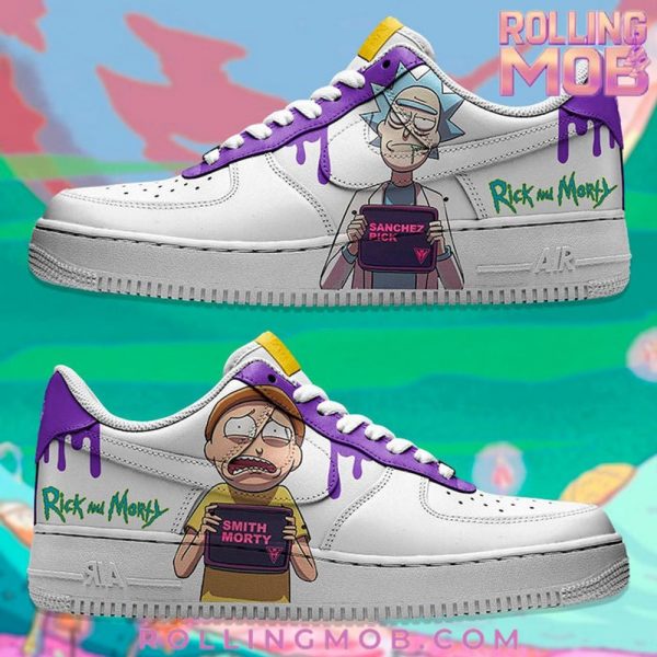 Rick & Morty Drip Limited Edition Air Force 1
