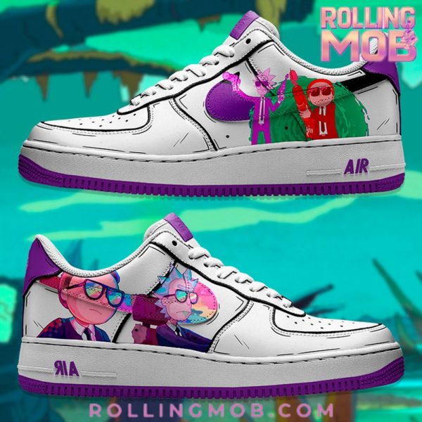 Rick & Morty Trippy Limited Edition Air Force 1