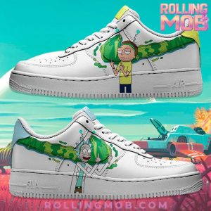 Rick and Morty Swoosh Limited Edition Air Force 1