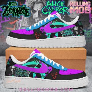 Rob Zombie and Alice Cooper Limited Edition Air Force 1