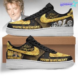 Rod Stewart Golden Singer Nike Air Force 1