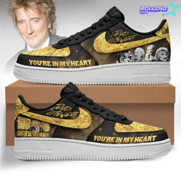 Rod Stewart Golden Singer Nike Air Force 1