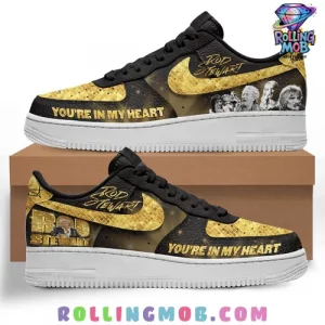 Rod Stewart Golden Singer Nike Air Force 1