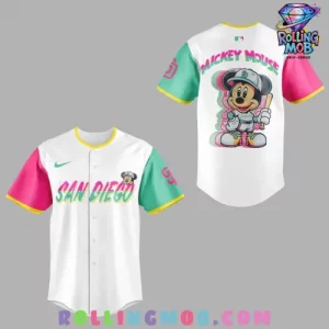 SD Padres x Mickey Mouse 2025 Baseball Jersey