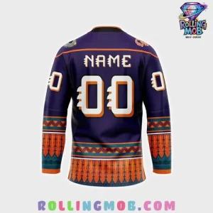SJ Barracuda Tigres Del Mar 2025 Special Hockey Jersey 3