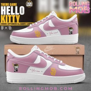 San Diego Padres x Hello Kitty Nike Air Force 1