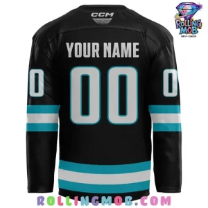 San Jose Barracuda Keepsakes 2025 Hockey Jersey 3