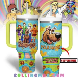 Scooby-Doo Cartoon Customized Stanley Tumbler Cup