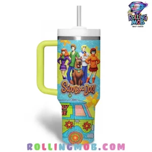 Scooby Doo Cartoon Customized Stanley Tumbler Cup 3