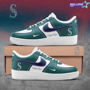 Seattle Mariners Custom Name Nike Air Force 1