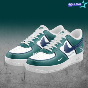 Seattle Mariners Custom Name Nike Air Force 1