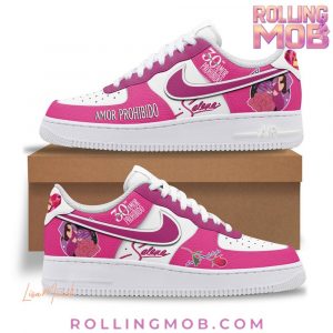 Selena 30th Anniversary Amor Prohibido Nike Air Force 1