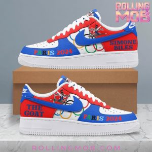 Simone Biles GOAT Olympic Paris 2024 Nike Air Force 1