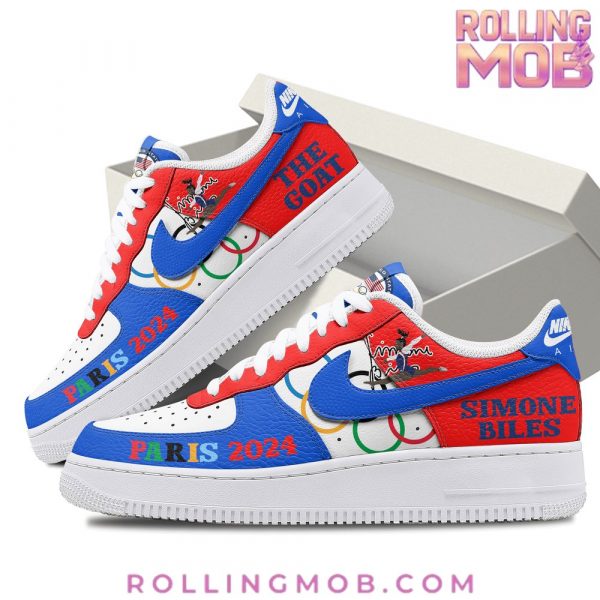 Simone Biles GOAT Olympic Paris 2024 Nike Air Force 1