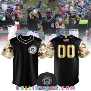 South Bend Cubs x 2025 Military Appreciation Night Baseball Jersey