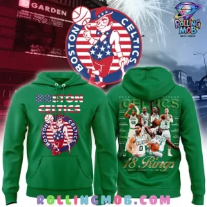 Special Fourth of July Boston Celtics Hoodie