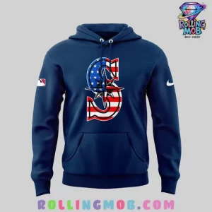 Special Fourth of July Seattle Mariners Hoodie