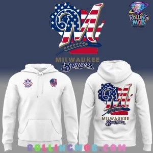 Special Happy 4th of July Milwaukee Brewers Hoodie