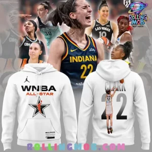 Special New WNBA Caitlin Clark Team All Star White Hoodie 2024