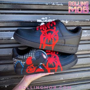 Spider Man Miles Morales Limited Edition Air Force 1