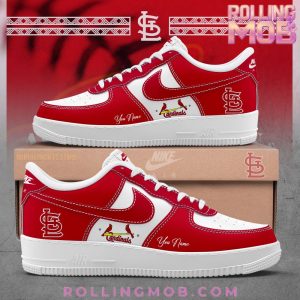 St. Louis Cardinals Custom Name Air Force 1