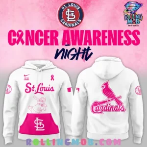 St. Louis Cardinals x Cancer Awareness Night 2025 Hoodie