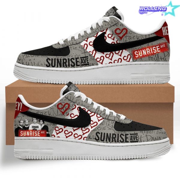 Sunrise Avenue Limited Edition Nike Air Force 1