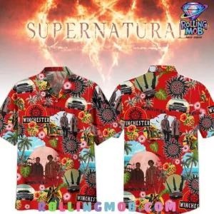 Supernatural Winchester Tropical Hawaiian Shirt