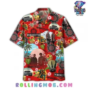 Supernatural Winchester Tropical Hawaiian Shirt 3
