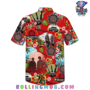Supernatural Winchester Tropical Hawaiian Shirt 4