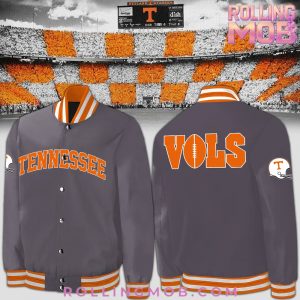 Tennessee Volunteers Football Smokey Grey Bomber Jacket