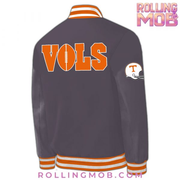 Tennessee Volunteers Football Smokey Grey Bomber Jacket