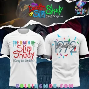 The Death of Slim Shady (Coup De Grâce) White Limited Edition T-Shirt
