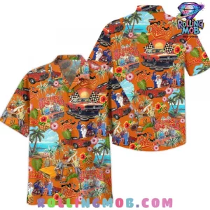 Dukes of Hazzard Vintage Tropical Hawaiian Shirt i