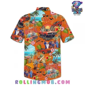 The Dukes of Hazzard Vintage Tropical Hawaiian Shirt 4