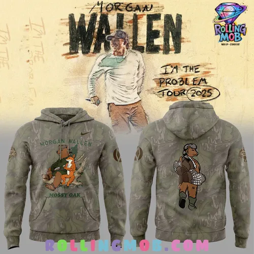 Mossy Oak x Morgan Wallen 2025 Camo Hoodie Mossy Oak x Morgan Wallen 2025 Camo Hoodie