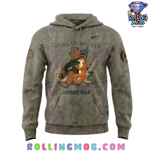 Mossy Oak x Morgan Wallen 2025 Camo Hoodie Mossy Oak x Morgan Wallen 2025 Camo Hoodie