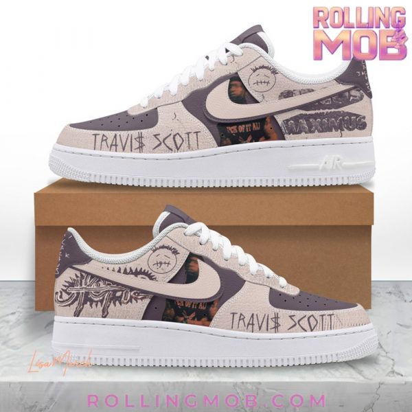Travis Scott Cactus Jack Purple Nike Air Force 1