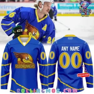 Tucson Roadrunners Make A Wish Arizona Special Hockey Jersey