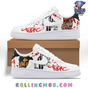 Tupac Thug Life Limited Edition Nike Air Force 1