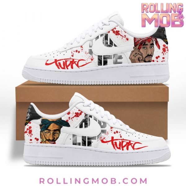 Tupac Thug Life Limited Edition Nike Air Force 1