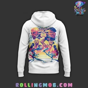 UFC Miami Florida Artist Series 2025 White Hoodie 3