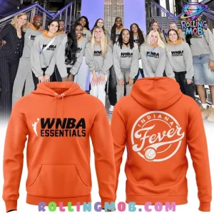 WNBA Indiana Fever x Essentials 2025 Orange Hoodie
