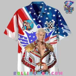 WWE Universal Champion Cody Rhodes Hawaiian Shirt 3