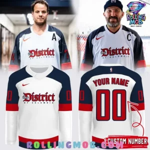 Washington Wizards x 2025 The District Of Columbia Hockey Jersey