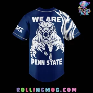 We Are Penn State Nittany Lions Baseball Jersey 3