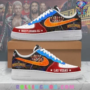 WrestleMania Las Vegas Limited Edition Nike Air Force 1
