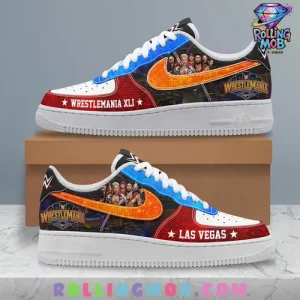 WrestleMania Las Vegas Limited Edition Nike Air Force 1