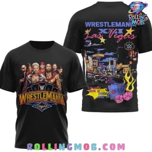 WrestleMania XLI Las Vegas 2025 T-Shirt