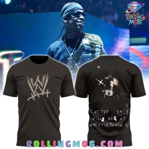 WrestleMania XLI Travis Scott 2025 T-Shirt